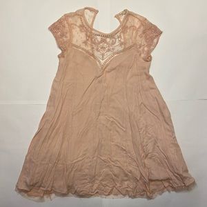 Wishlist Blush Pink Summer Dress (Small)